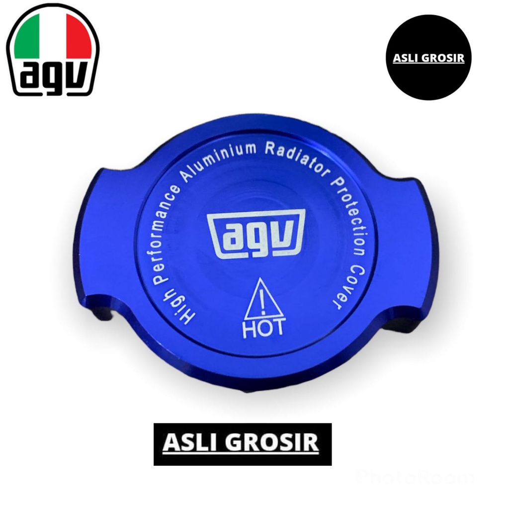 TUTUP RADIATOR CAP AGV FULL CNC NMAX AEROX PCX VARIO CBR