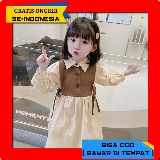 Dress Anak Usia 5 Sampai 10 Tahun Gaun Anak Gaun Kembang Anak Baju Natal Anal Dress Anak Perempuan D