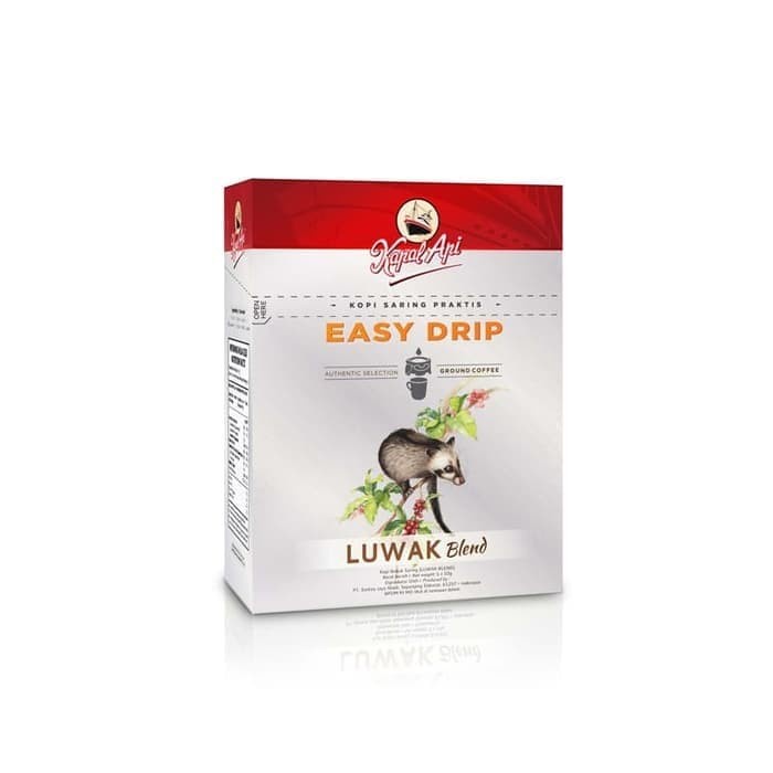 

KAPAL API EASY DRIP LUWAK BLEND KOPI SARING PRAKTIS 50 GRAM