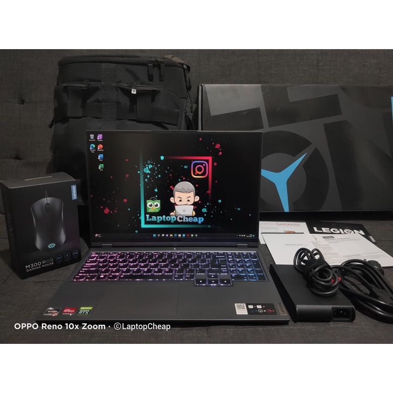 Lenovo Legion 5 PRO Ryzen 7 5800H RTX 3050Ti Likenew x Asus Rog Strix Zephyrus Omen Tuf