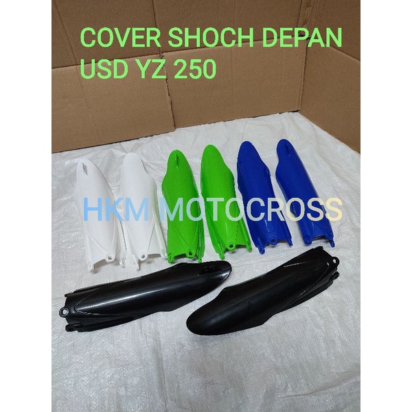 Cover shock yz 250 tutup soch pelindung sok skok shok USD depan yamaha yz 250 Cover shock yz Pelindu