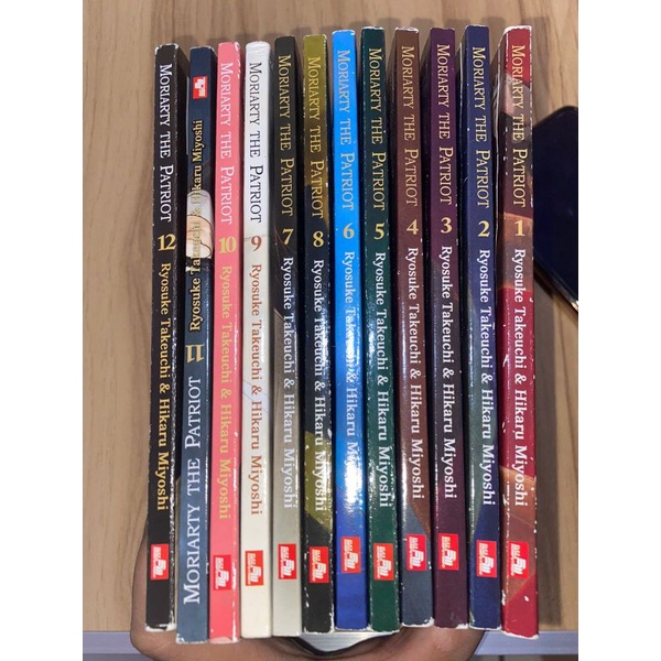 moriarty the patriot 1 set