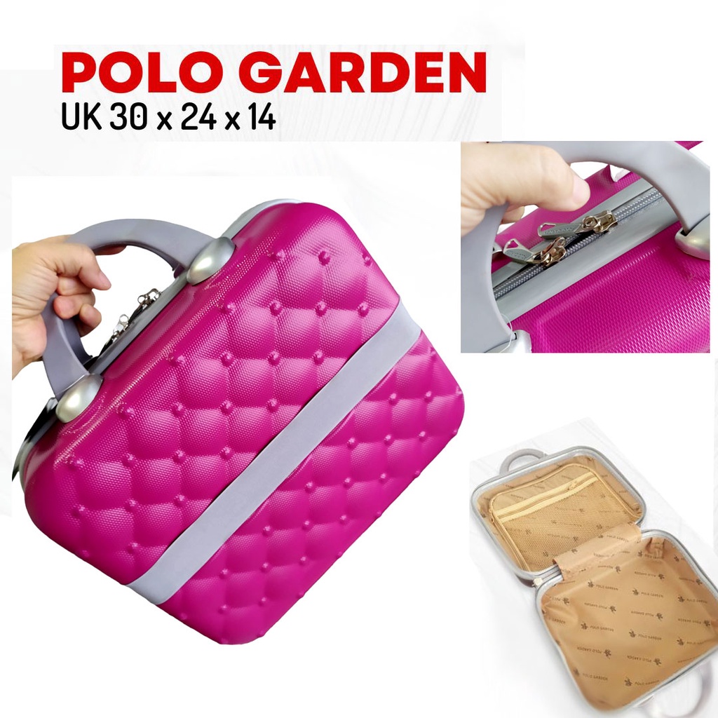 Koper POLO GARDEN cabin size 12" ukuran kecil untuk travel koper ukuran mini
