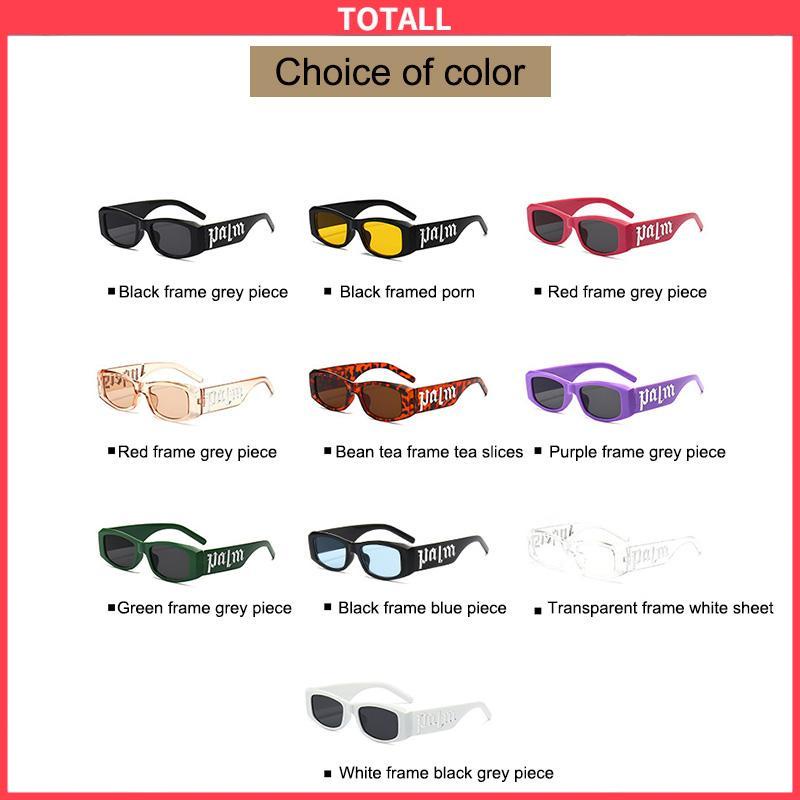 COD Kacamata Hitam Anti Radiasi Sunglass Retro Punk Hip-hop Gaya Untuk Wanita/Pria-Totall