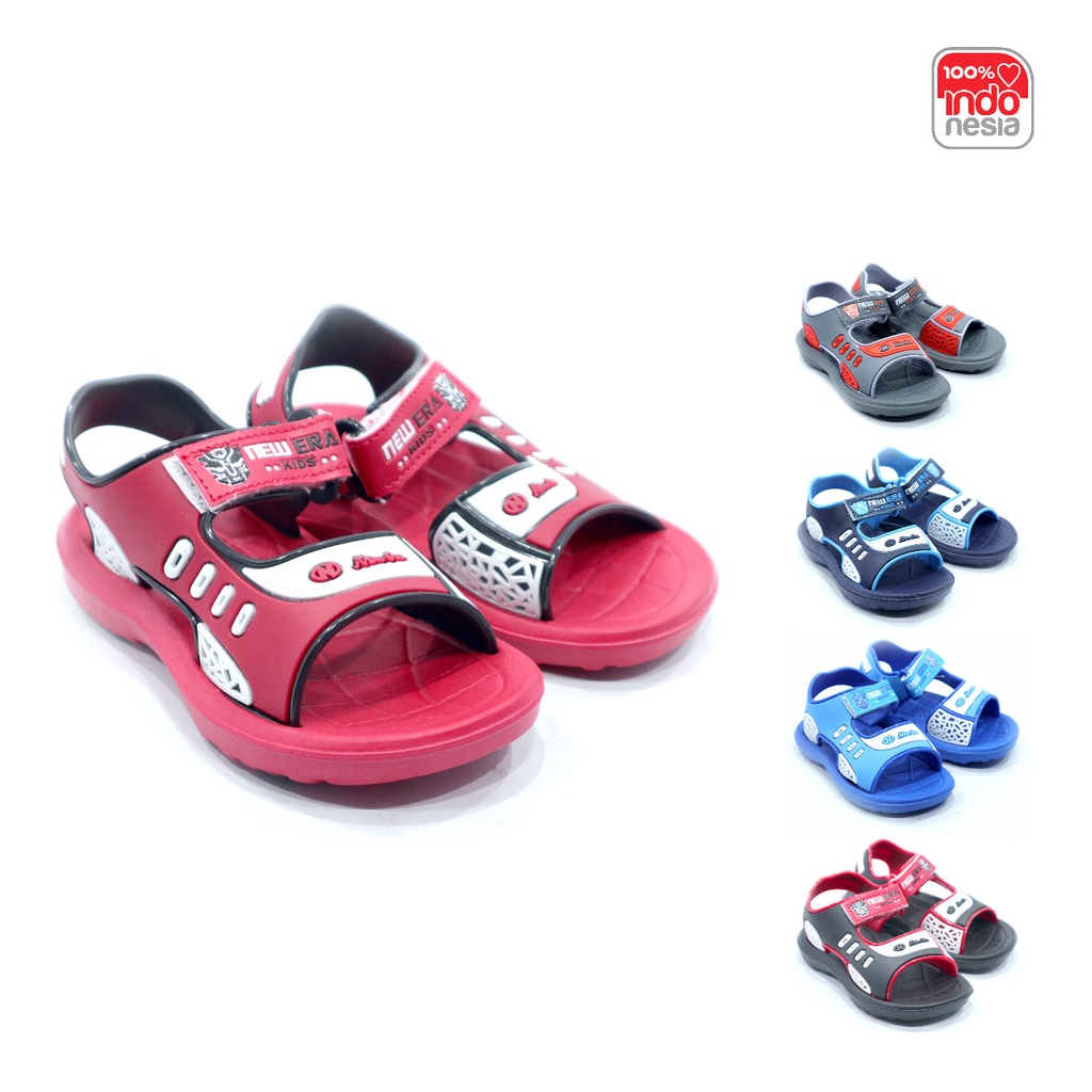 NEWERA BB CNC 1351 BABY 19-24 - SEPATU ANAK BABY LAKI-LAKI - SANDAL NEWERA