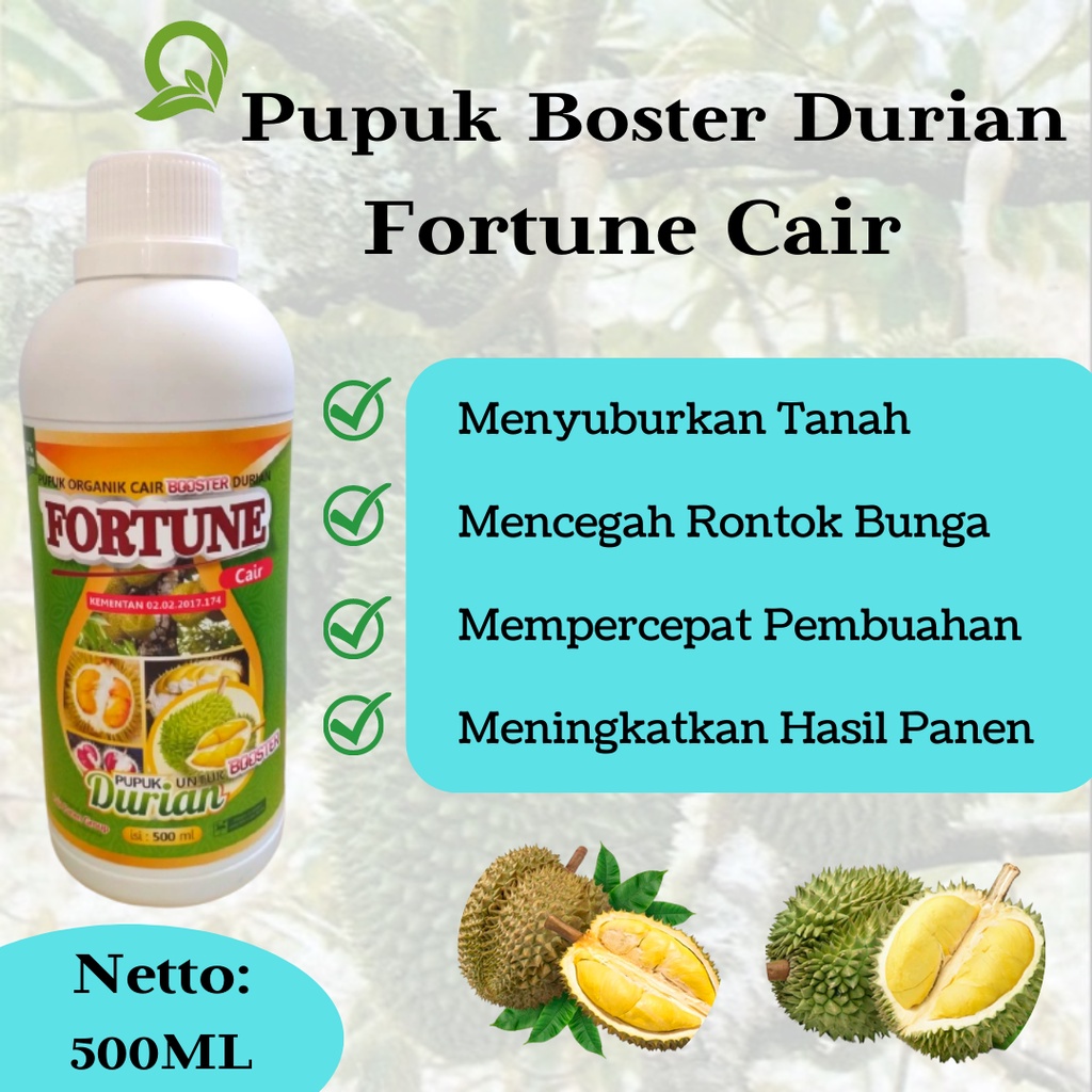 PUPUK BOOSTER DURIAN CAIR, Pupuk Buah Durian, Pupuk Buah Durian Agar Cepat Berbuah
