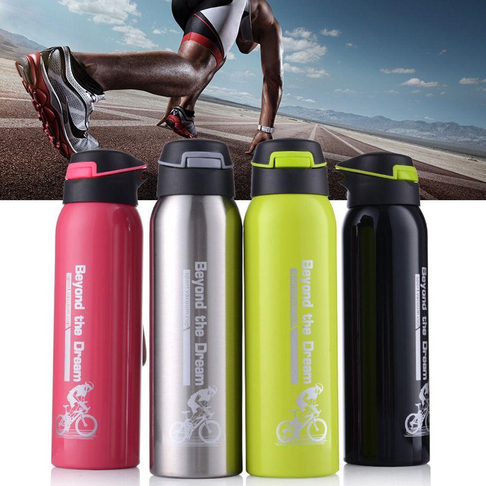 Populer Botol Minum Air Sepeda Anti Bocor Olahraga Outdoor MTB Travel Tea Mug