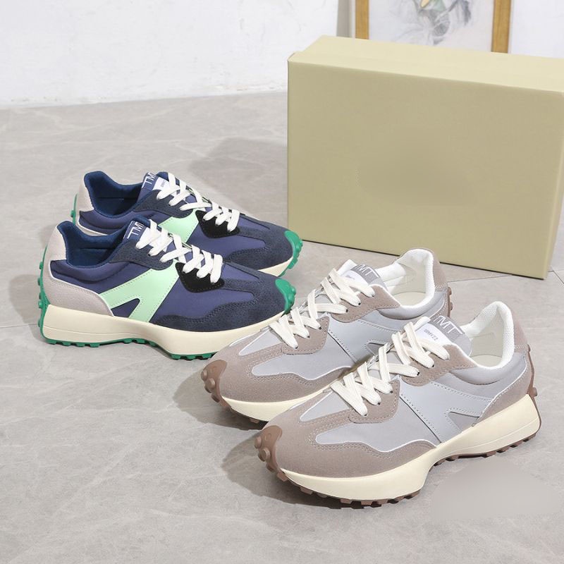 RYX - Denim LMN Sepatu Sneakers Tali Wanita Fashion Casual / Olahraga - Import Ori