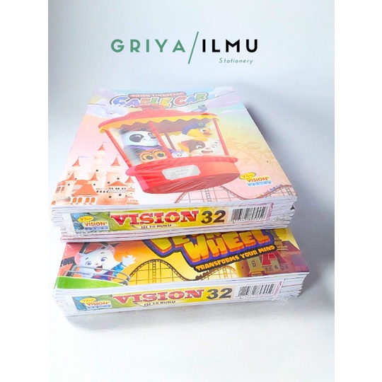 

Buku Tulis VISION 32 Lembar (0014000)