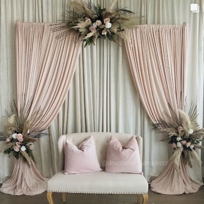 backdrop background polos pesta dekorasi terbaru