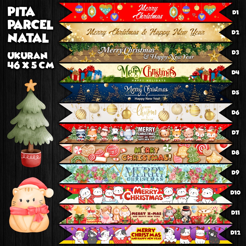 

Label Parcel / Pita Parcel Natal