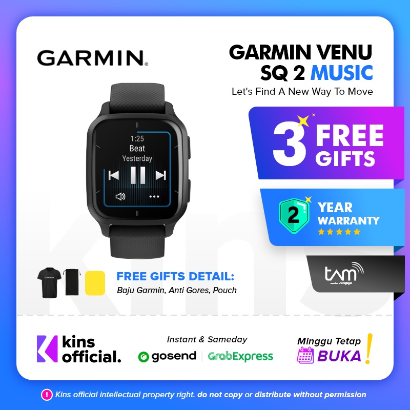 Garmin Venu Sq 2 Music