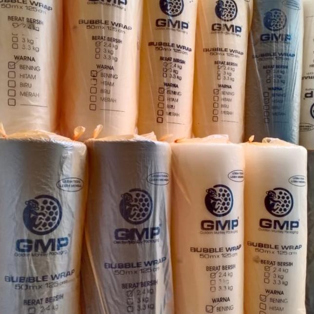 

!!! Bubble Wrap GMP type 2 50M x 125Cm - Putih