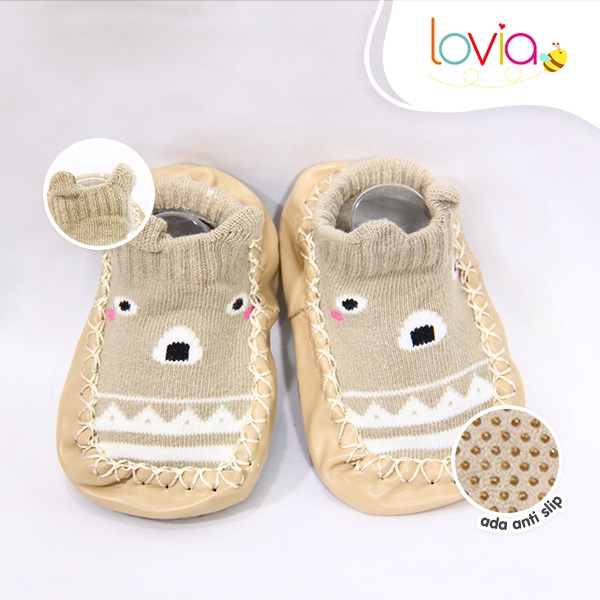 Sepatu Anak Bayi - Baby Prewalker Shoes Socks Anti Slip Kaos Kaki Anak Bayi