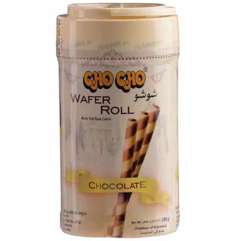 

wafer roll Cho Cho coklat tiramisu