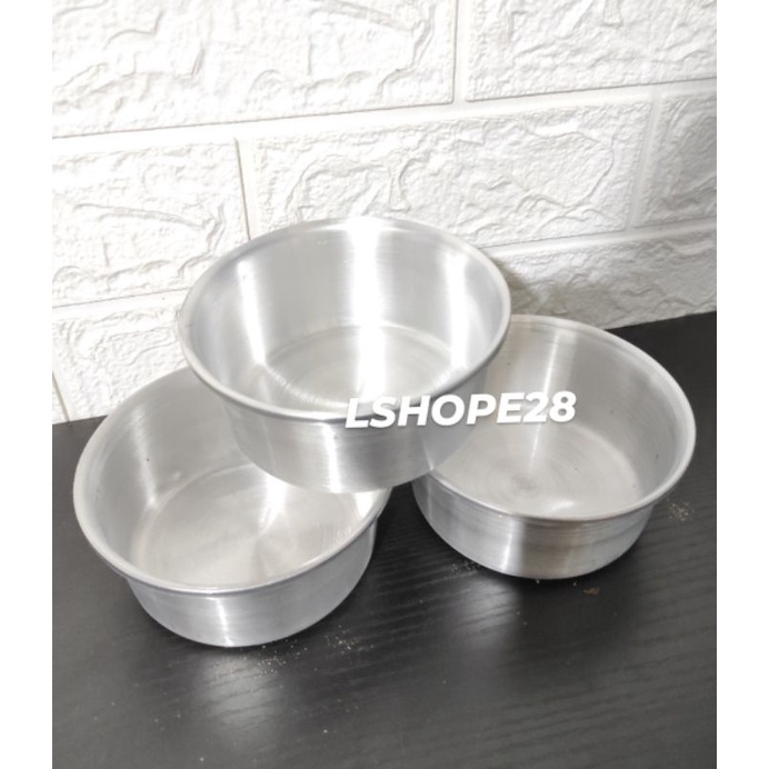 Kobokan aluminium jawa maspion.Kobokan aluminium 12cm.waskom aluminium 12cm maspion jawa.