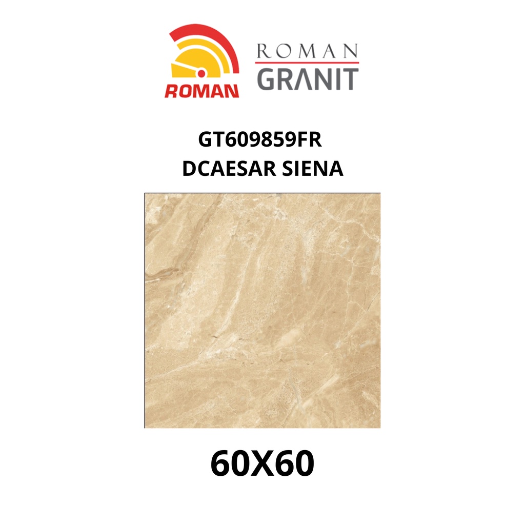 ROMANGRANIT DCAESAR SIENA 60X60 GT609859FR (ROMAN GRANIT)