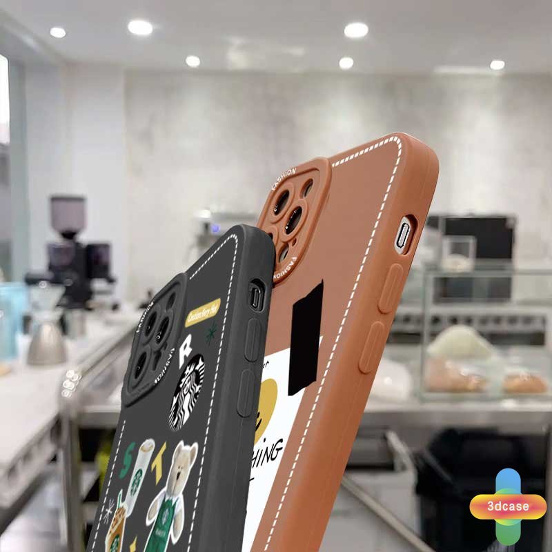 Soft Case TPU Motif Angel Eyes Starbucks Untuk Xiaomi Redmi Note 10 PRO MAX 9 8 10 10S 9 PRO MAX 11 9S POCO C3 C31 X3 NFC X3 PRO