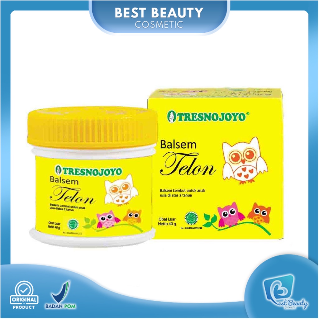 ★ BB ★Tresnojoyo Balsem Telon 20 gr - 40 gr | Tresno Joyo | TJ