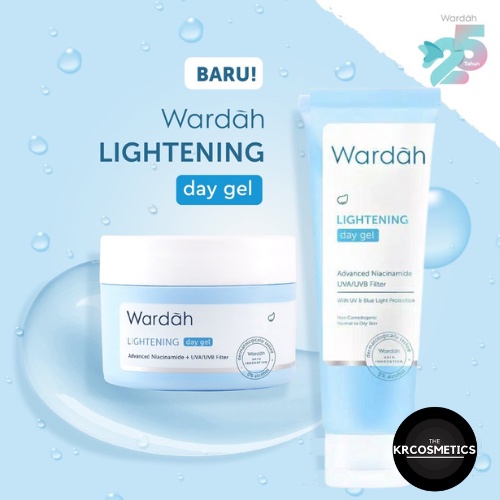 Wardah Lightening Day Gel - Pelembab untuk Kulit Normal Berminyak 20gr 30 gr