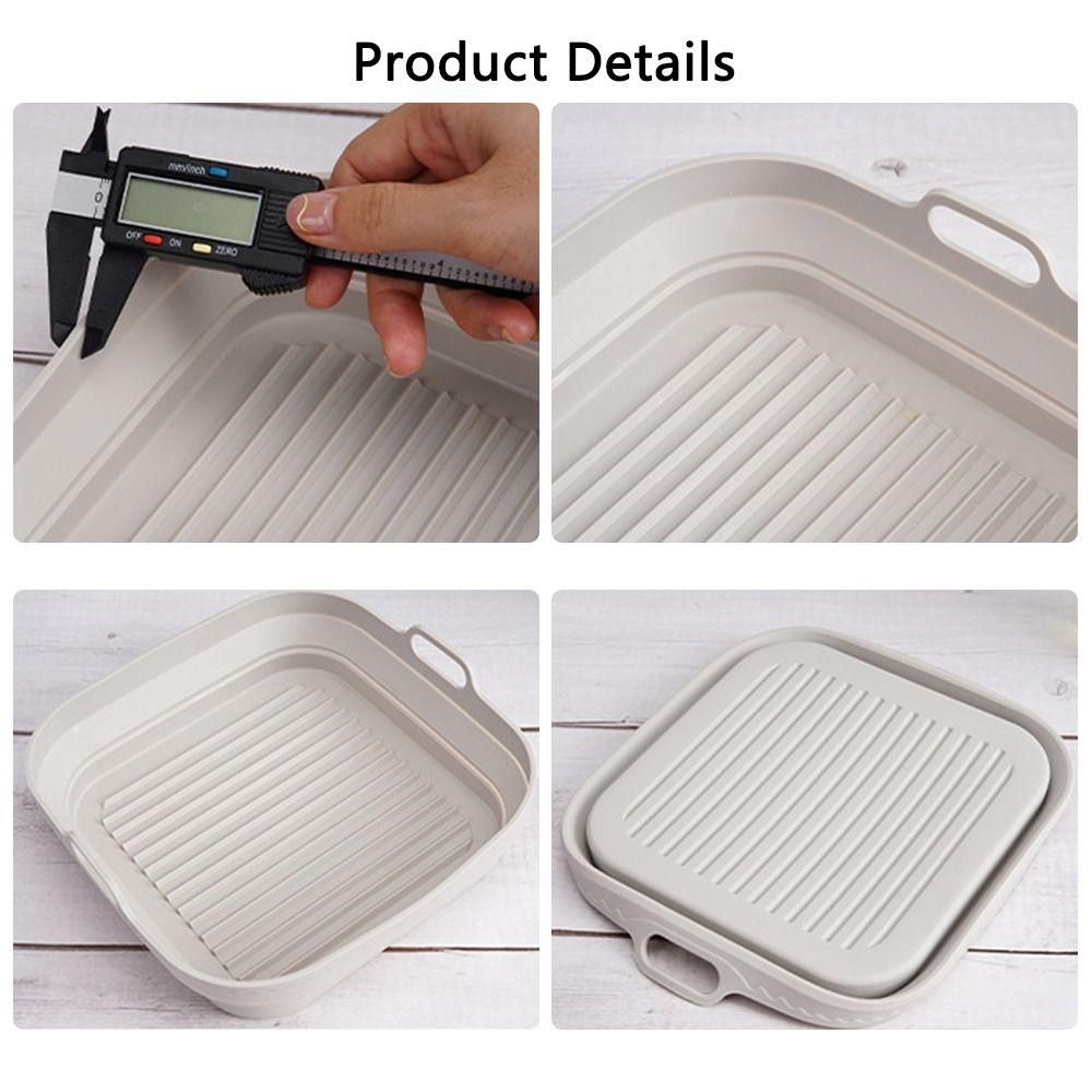 Preva Square Silicone Pot Pengganti Memasak Reusable Baking Basket