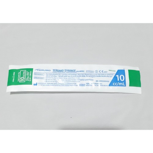 Syringe 10cc Terumo / Spuit Terumo 10ml Pcs