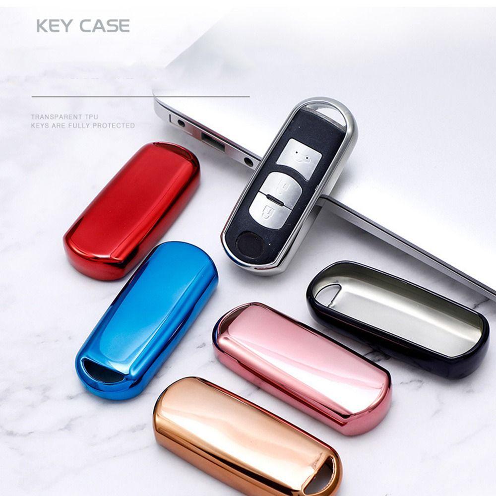 Top Remote Key Case Soft TPU Pelindung Kulit Key Fob Cover