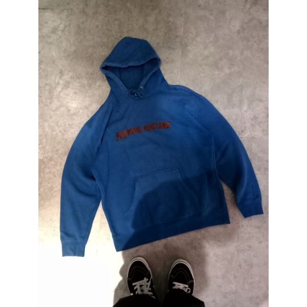 Jacket Hoodie Fucking Awesome Embroidery Blue Second / Bekas
