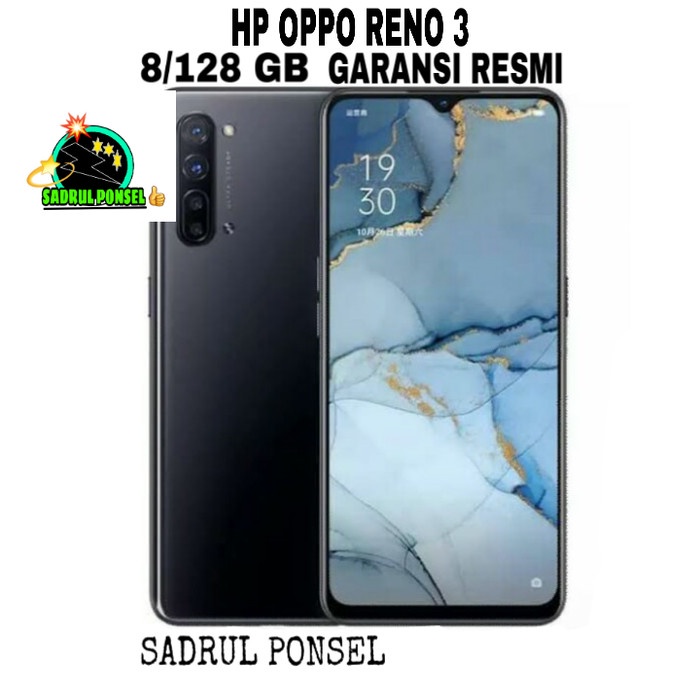 T0P NEW HP OPPO RENO 3 RAM 8/128GB GARANSI RESMI INDONESIA RENO 3 (8/128) NICE
