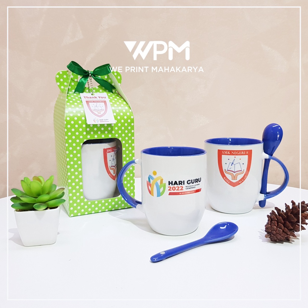 Jual Souvenir Mug Sendok Custom Wajib Baca Descripsi Shopee Indonesia