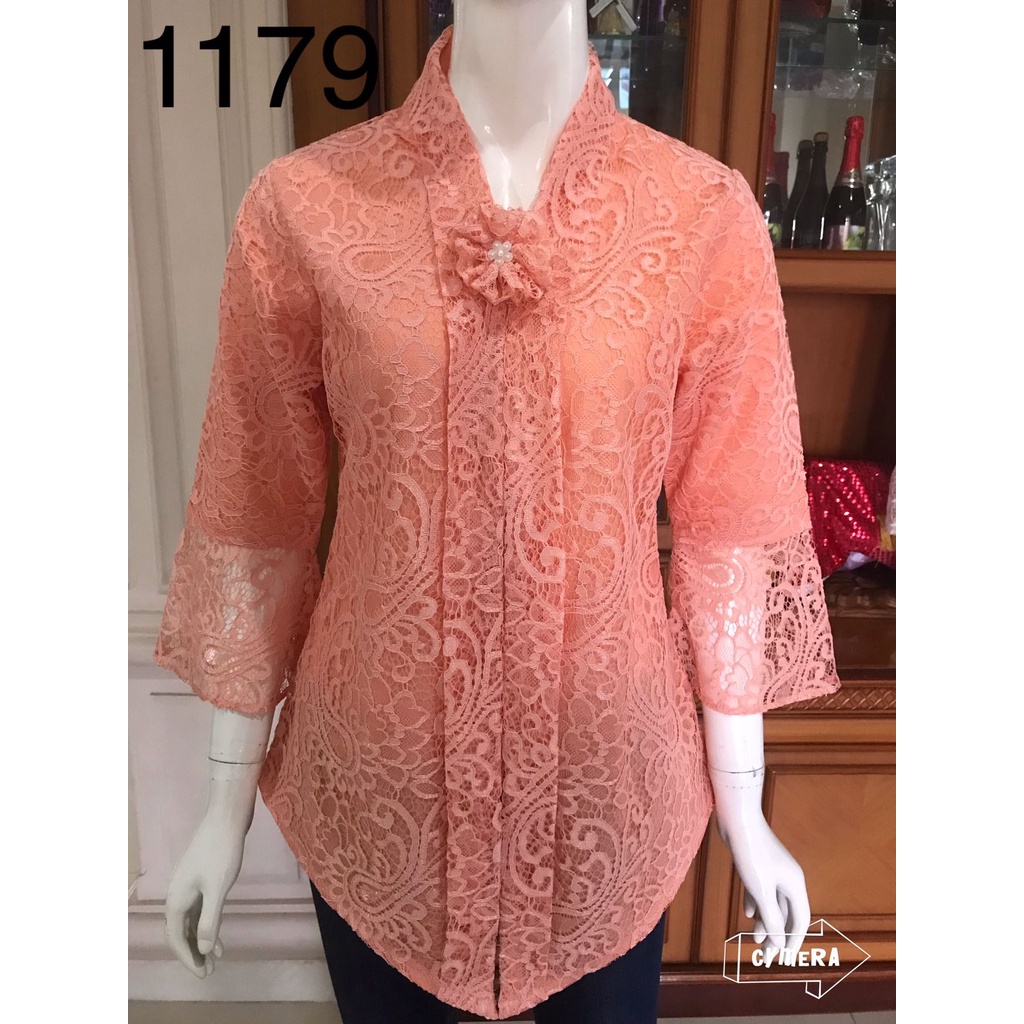 Kebaya Kartini Modern Full Brukat Kebaya Encim Brukat