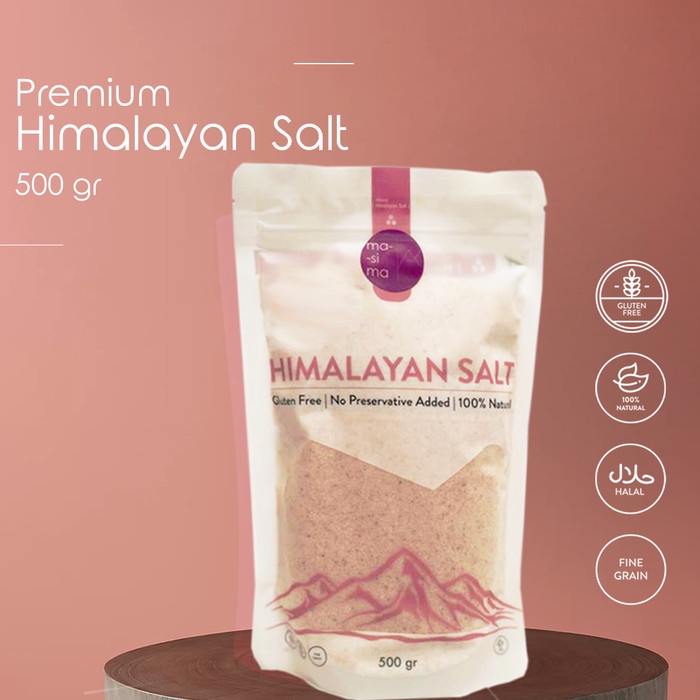 Jual Masima Himalayan Salt 500gr Shopee Indonesia
