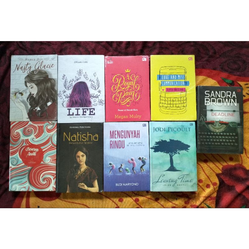 ORIGINAL BUKU NOVEL REMAJA NASTY GLACIE LIFE A ROYAL PAIN LOVE AND COMUCATION PUSARAN AMUK NATISHA M
