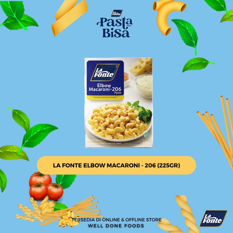 

La Fonte Elbow Macaroni - 206 225gr