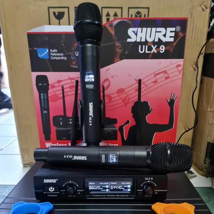 MIC SHURE ULX 9/ULX 9 WIRELESS MICROPHONE