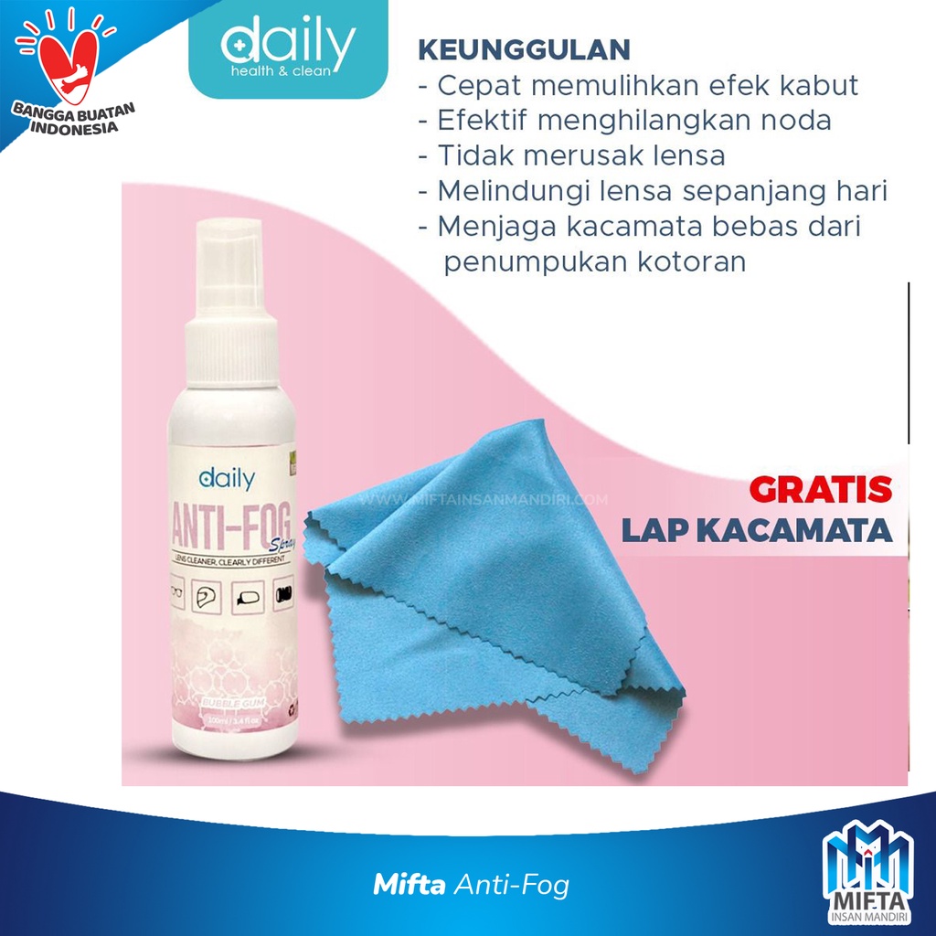 SEMPROTAN ANTI EMBUN / SPRAY ANTI EMBUN / ANTI FOG SPION MOBIL