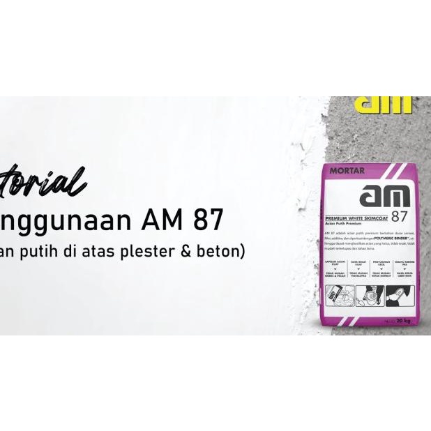 AM Skimcoat (Acian) AM 87 Premium white 20kg