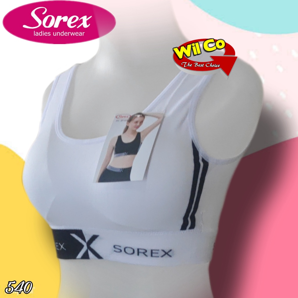 K540 BRA SPORT SOREX WANITA SOREX FREESIZE SIZE 34 - 40