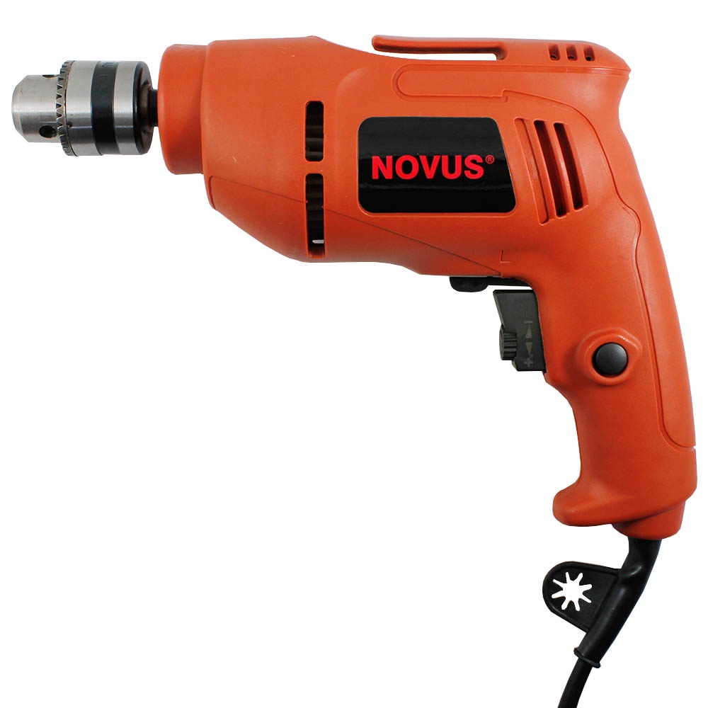 BOR TANGAN MESIN BOR LISTRIK yang Impact Drill Listrik Electric drill 10 mm Bolak balik - Bor NOVUS Beton Kayu Besi Tembok