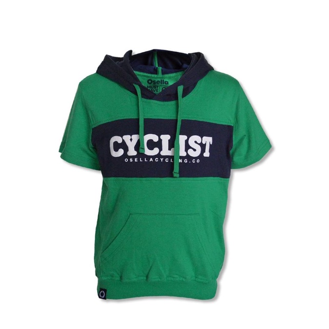 Osella Kids Sweater Hoodie Cyclist Green