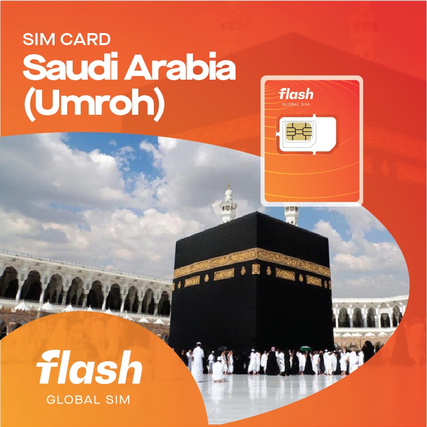 Sim Card Saudi Arabia Internet Data (Simcard Umrah Haji Arab)