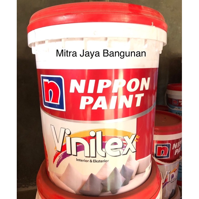 Jual CAT TEMBOK VINILEX 25kg NIPPON PAINT INTERIOR EXTERIOR / VINILEX ...