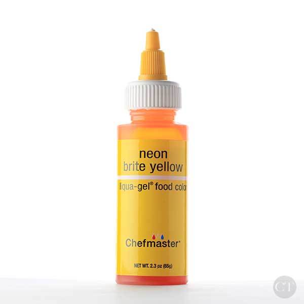 

Chefmaster LiquaGel Neon Brite Yellow 65gr / Pewarna Makanan