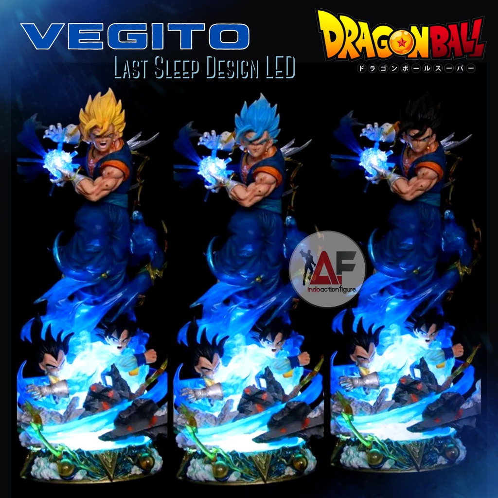 Jual Statue Dragon Ball Vegito Blue Kamehameha Last sleep studio design ...