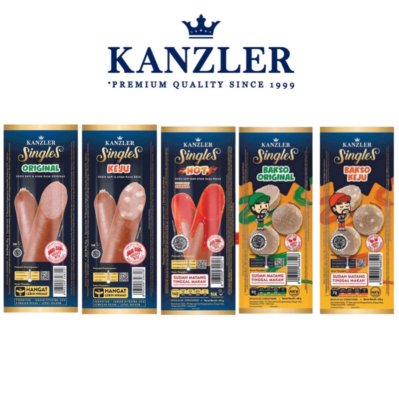 

KANZLER SOSIS SINGLE - SOSIS KIMBO BITES - SOSIS BERNADI BITES SIAP MAKAN