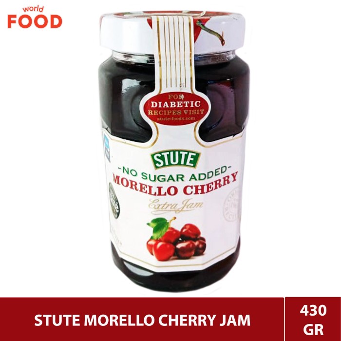 

STUTE MORELLO CHERRY JAM 430GR