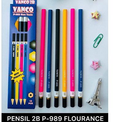 

✿ (12 PCS) PENSIL 2B VANCO P-989 FLOURANCE ㊝