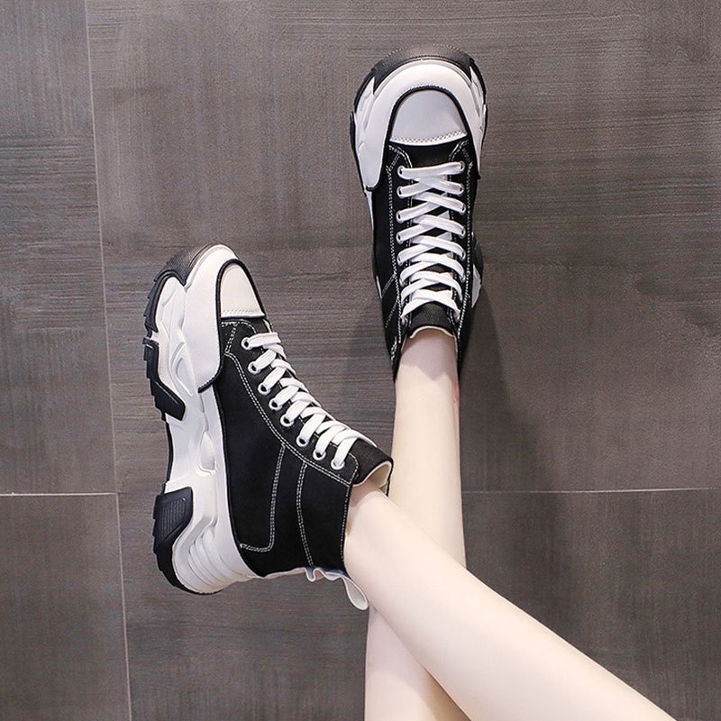 COD Sneakersdaily 1110 Sepatu Sneakers Kanvas Wanita Casual Korea Style