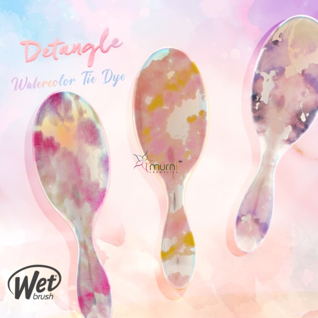 WET BRUSH ORIGINAL DETANGLER WATERCOLOR TIE DYE