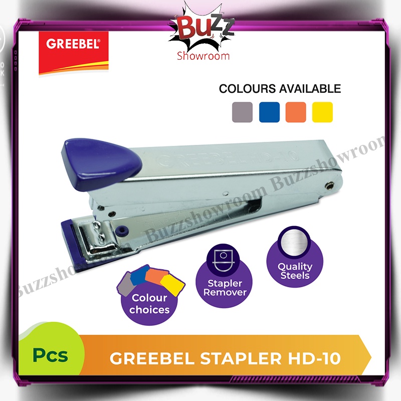 Staples Stapler Stepler Jepretan GREEBEL HD-10